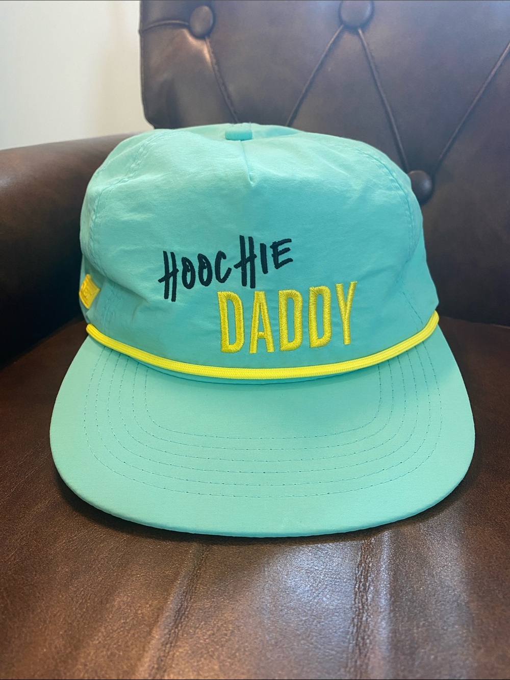 COMBAT IRON APPAREL Rope HOOCHIE DADDY GYM HAT Golf Baseball Pool Party Snapback